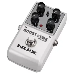 NUX Booster Core Роскошная Гитара педаль эффектов гитары ra Booster Stompbox Boost ваш тон Правда Обход