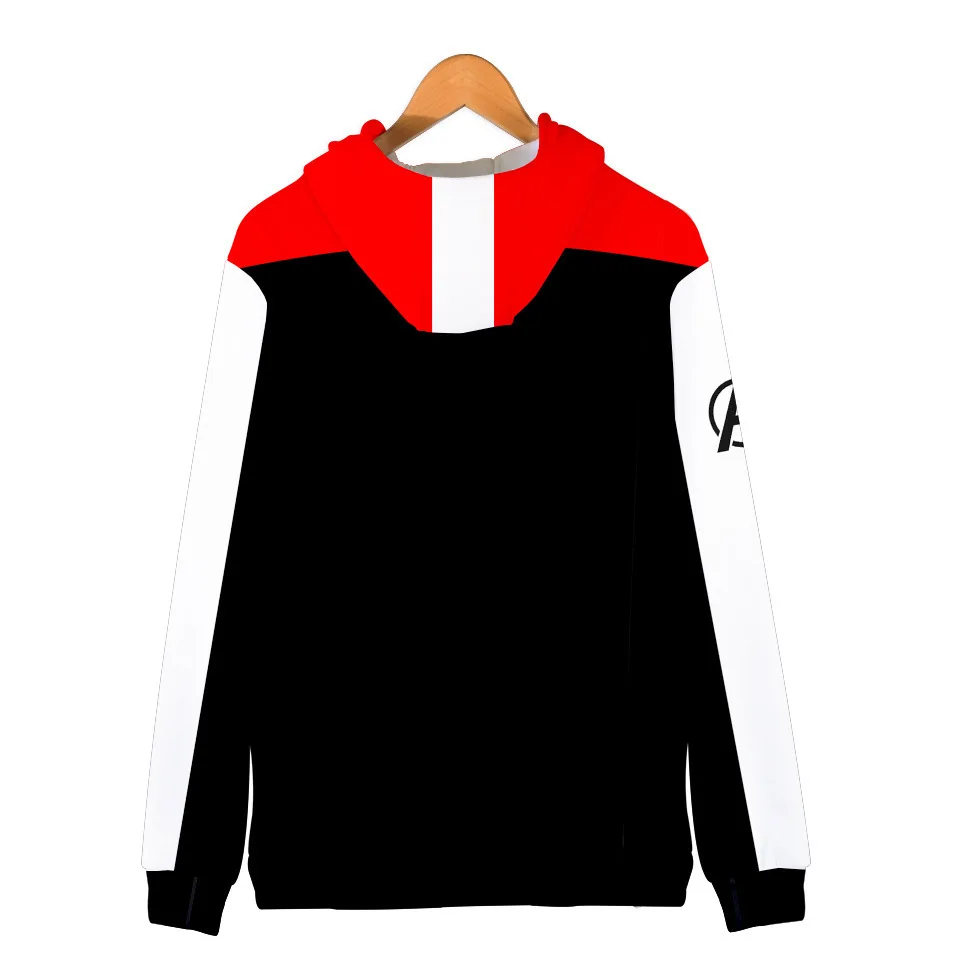 Avengers Endgame 4 Hoodies 3D Quantum Sweatshirt Cosplay Jacket ZipperMen Hooded Hoodie Super Cheap Clothes Male Casual Hoody