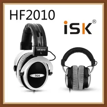 ISK HF2010 Полуоткрытые мониторные наушники Hi-Fi стерео наушники студийные записывающие аудио наушники для записи шумоподавления наушники