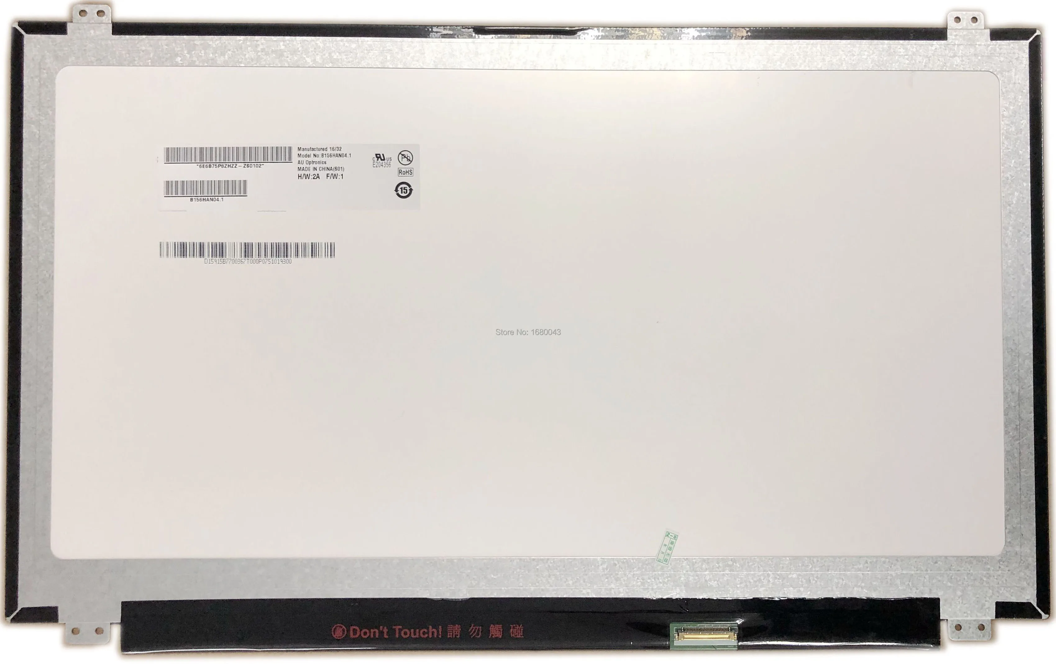 B156HAN04.1 подходит B156HAN04.0 LTN156HL07-301 B156HAN01.1 B156HAN01.2 LTN156HL01 LP156WF4 LTN156HL02 301 ips 1920*1080 30pin EDP