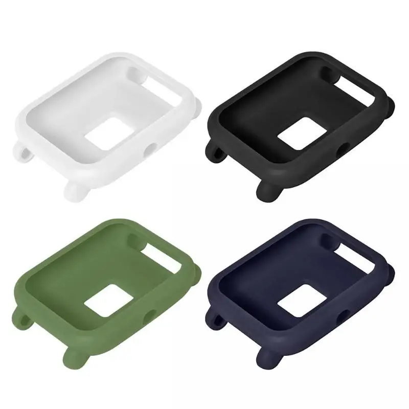 

Multiple Colors Durable Soft Silicone Full TPU Case Protective Cover Shell Frame Replacement for Huami Amazfit Bip Youth Watch
