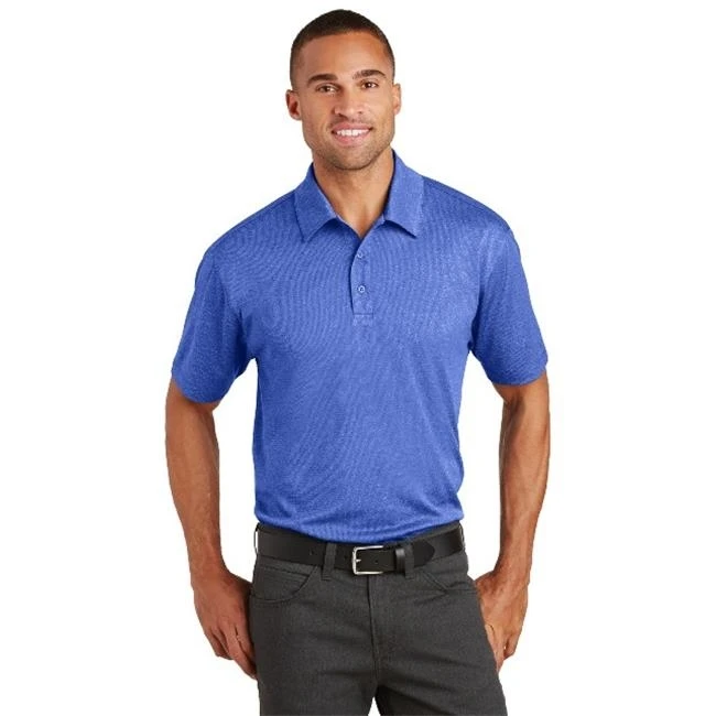 Port Authority K576 Trace Heather Polo истинный Королевский синий Хизер 2XL| |