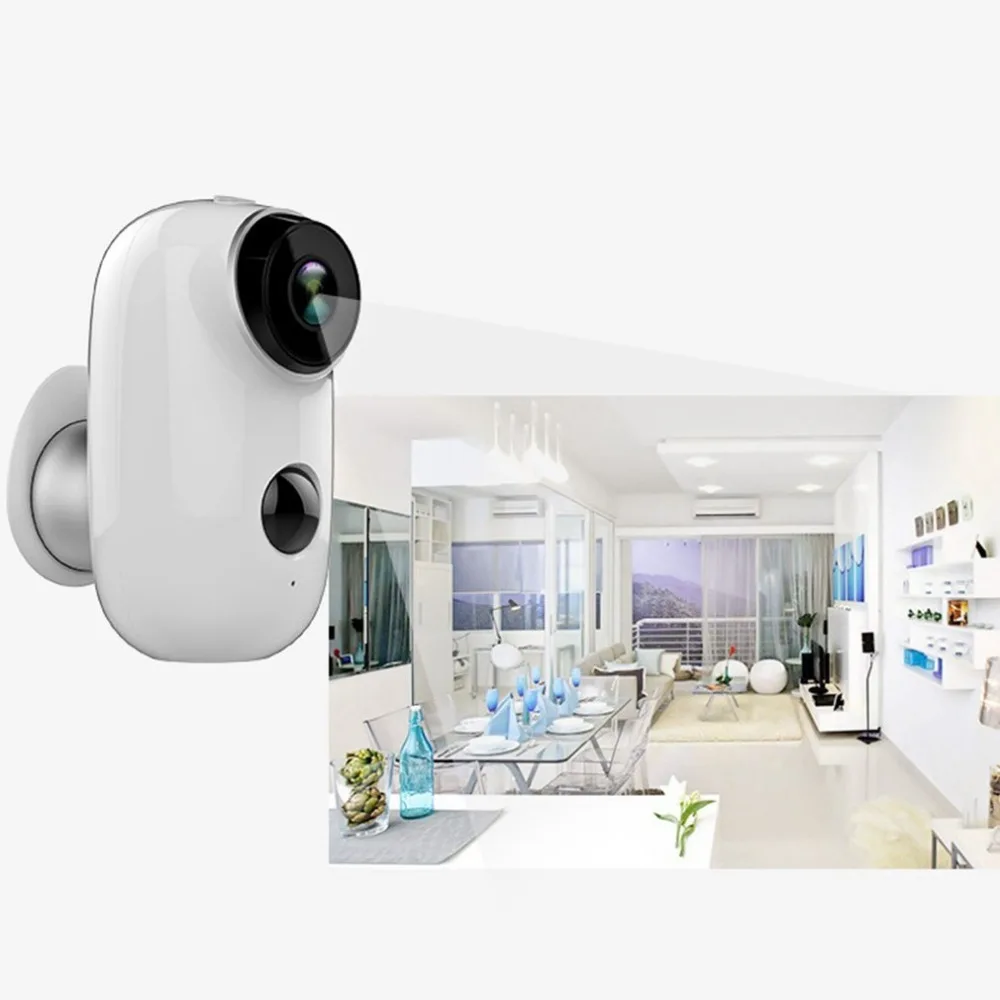 

1080P Infrared Color AHDA Indoor Outdoor Waterproof Camera UK Plug Security Guard Home Monitor System White UK Plug