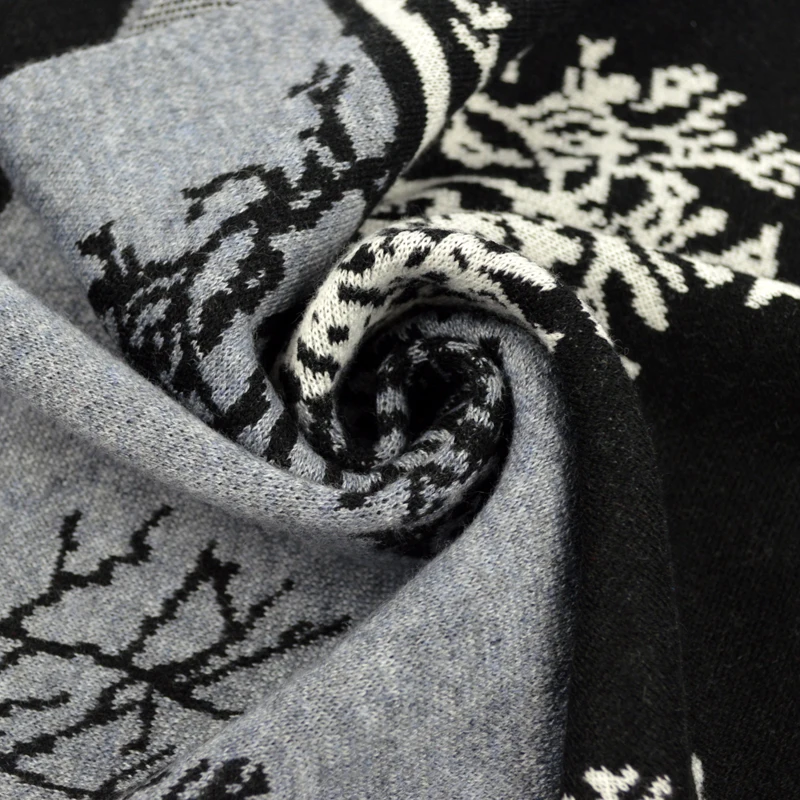 Зимний дизайн Рождественская елка мужской кашемировый шарф роскошный бренд высокого качества теплый Шелковый шейный платок шерстяные шарфы мужские