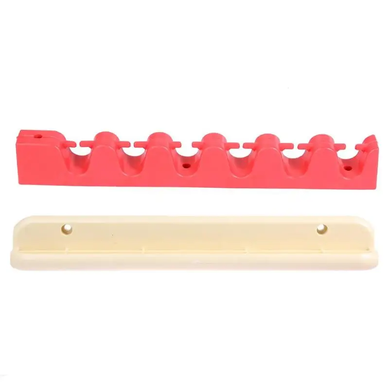 

1 Set Billiard Pool Snooker Table Wall Mount Hanging 6 Cue Sticks Wood Rack Holder Pool Cue Rack Billiard Pool Cue Tips