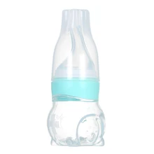 70 мл диспенсер для детской медицины пустышка силиконовый рожок для кормления новорожденный младенец кормления бутылка для воды для 0~ 12 месяцев
