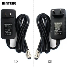 Переключение Мощность адаптер для звукомикшер, 4 отверстия для того, чтобы 4-контактный разъем для США 100-120 V/EU 220~ 240 V, Выход 15~ 48VDC для усиления звука Системы