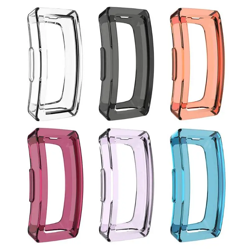

TPU Case Cover Guard Protector Shell Protecting Frame for Fitbit Inspire/Inspire HR Smart Watch Accessories