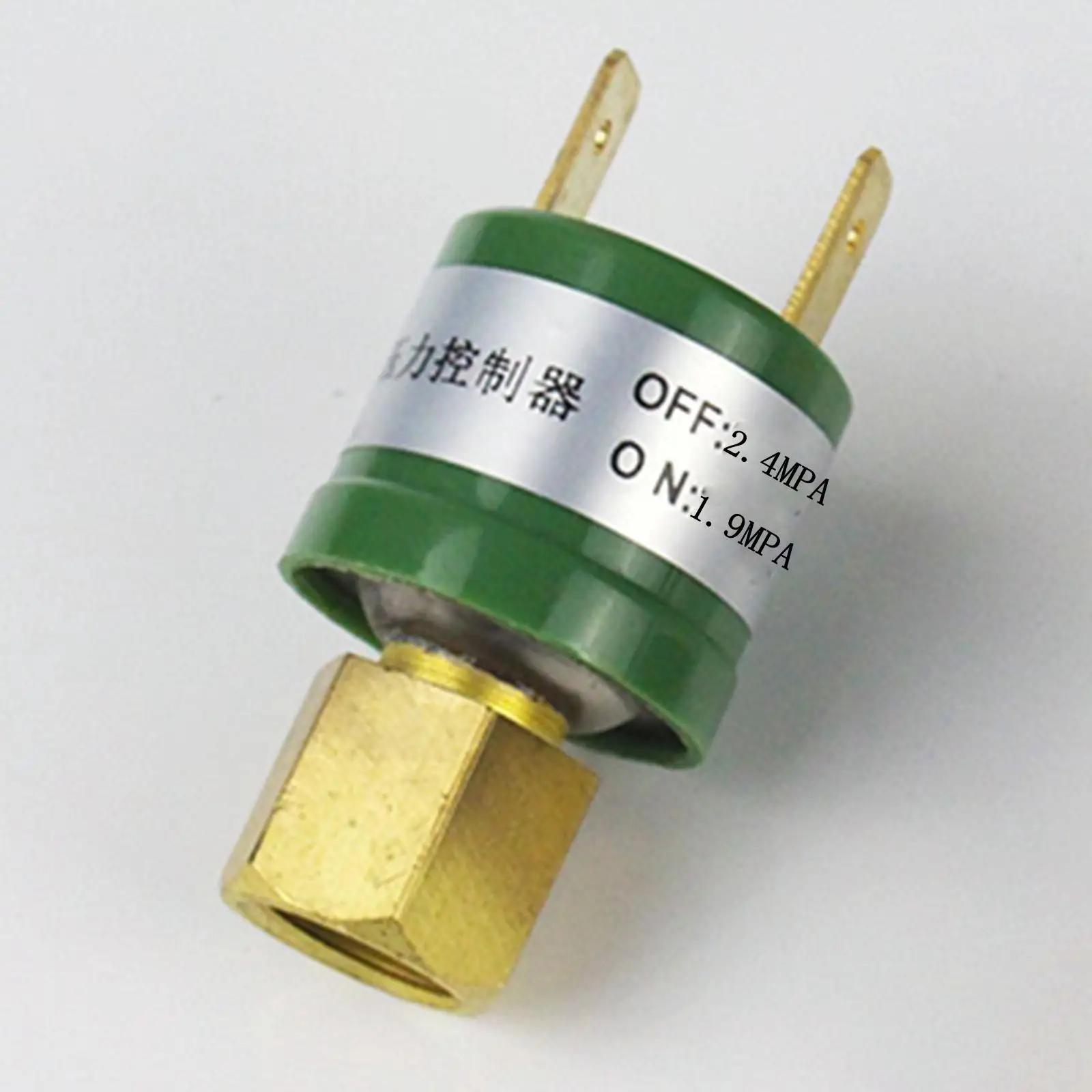 1/4"BSP 1.9 2.4Mpa(ON OFF) Air Compressor Pressure Switch Thread Insert Type Cooler