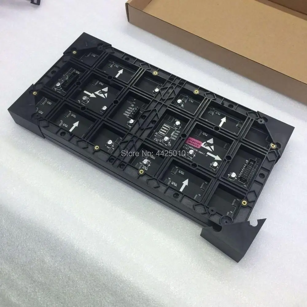 RGB полноцветный внутренний светодиодный модуль 320x160 мм Высокий пиксель 128x64 DIY