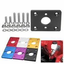 Автомобильный тормозной усилитель Delete Adapter Plate UYniversal для Honda для Civic Eg Ek Integra 6061-T6 алюминий