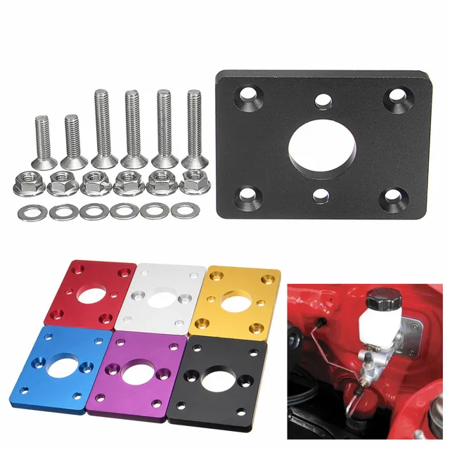 Best Offers New Car Brake Booster Delete Adapter Plate UYniversal For Honda For Civic Eg Ek Integra 6061-T6 aluminum