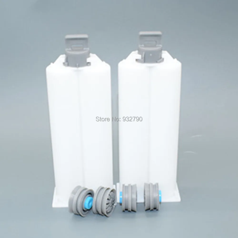 2 Sets Structural Adhesive 50ml Cartridge 1:1 Epoxy Resin AB Glue Acrylic Adhesive 2-part Cartridge Mixer Dispenser Tube Hose