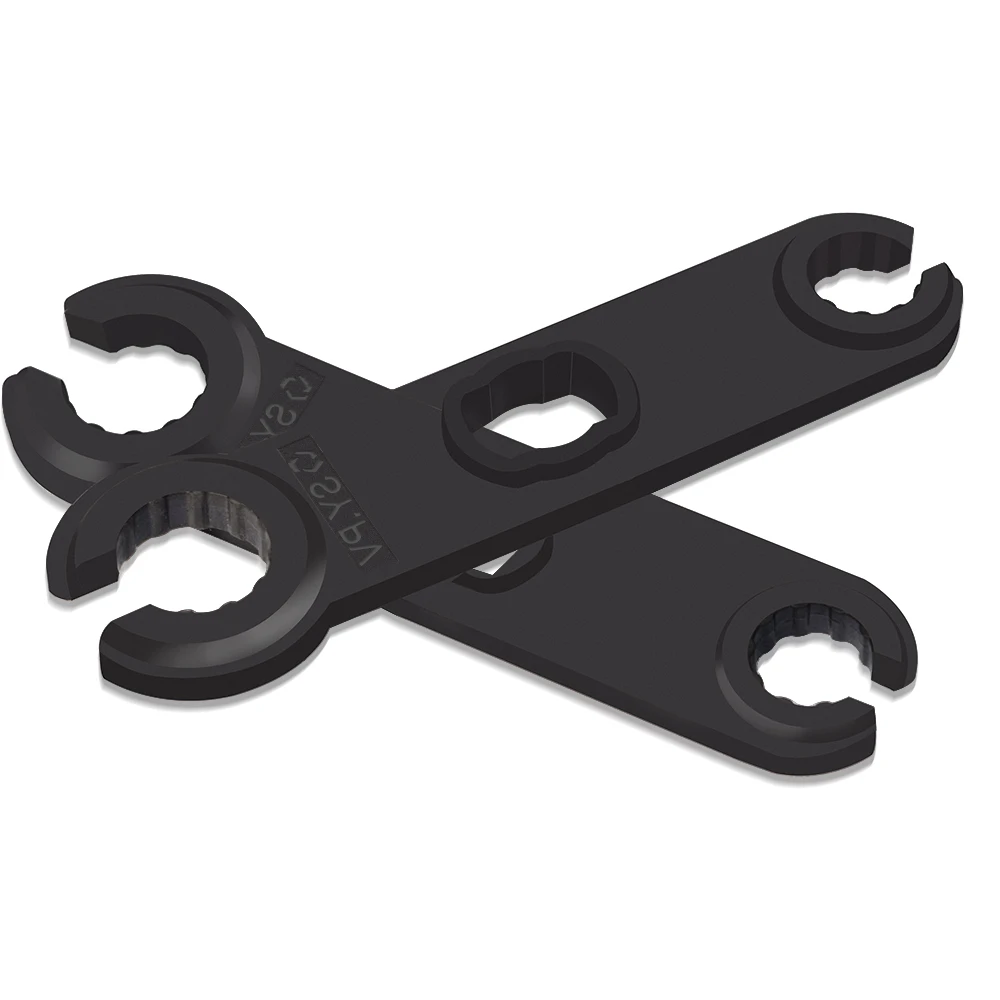 

1set MC4 Assembling and Disassembling Unlock / Clamping / Locking Wrench Tool Cable Connector for Solar Panel Spanner Lever