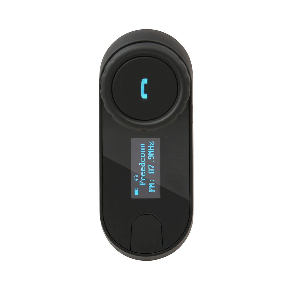 

Tcom-Sc Bluetooth Motorcycle Interphone Headset Helmet Intercom Lcd Screen With Fm Radio + Soft Earpiece
