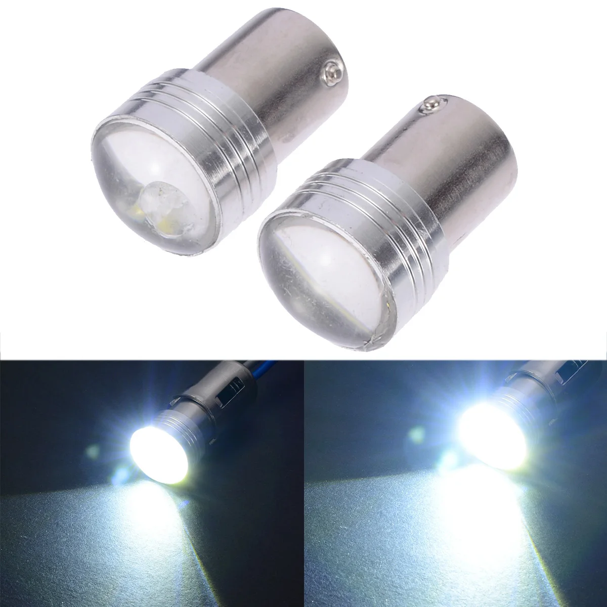 Новая пара 1156 BA15S 6SMD 2835 Светодиодный автомобильный тормоз светильник s сигнала