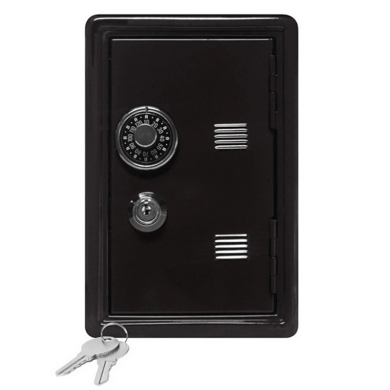 

Mini Creative Safe Money Security Box Bank Metal Password Digital Combination Lock Coins Cash Money Boxes