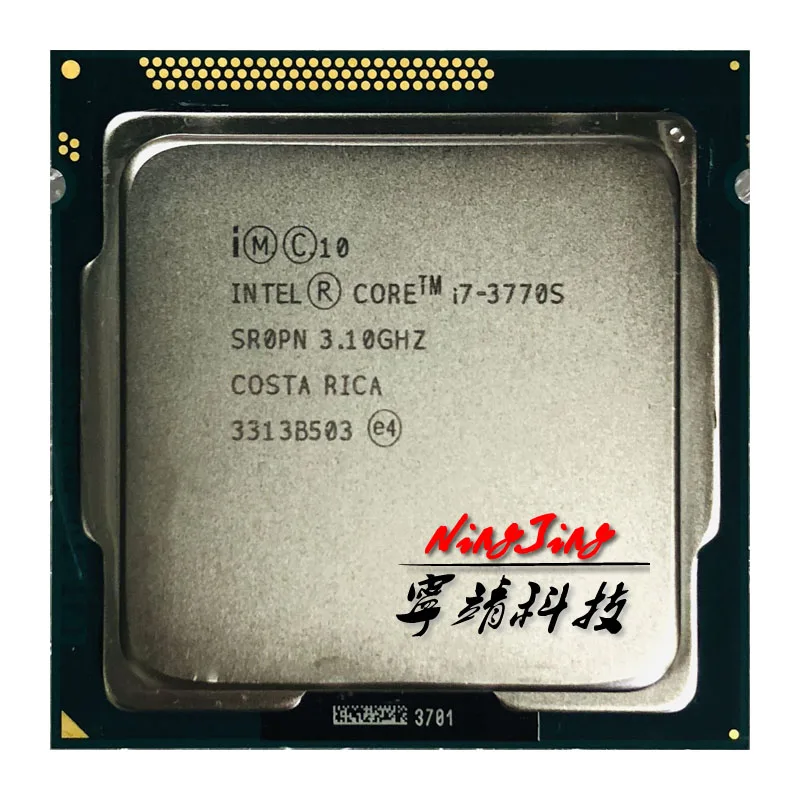 Intel Core i7-3770S i7 3770 S i7 3770 S 3,1 ГГц четырехъядерный Восьмиядерный процессор 65 Вт Процессор LGA 1155