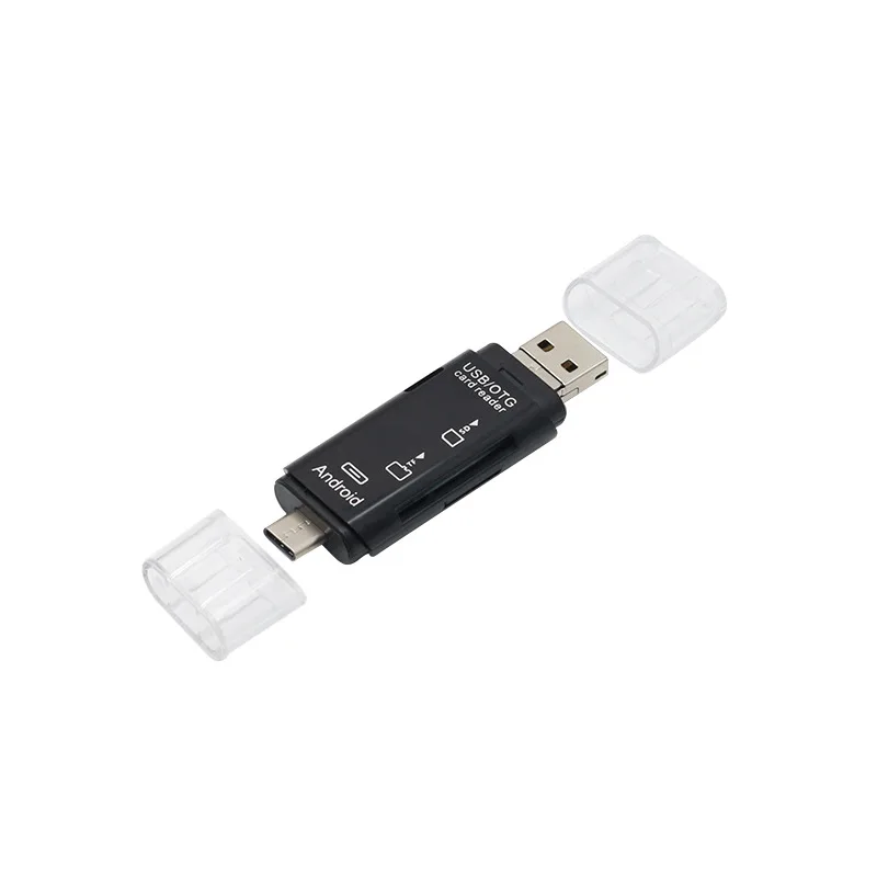 Многофункциональный 3 в 1 Micro usb type-C OTG флэш-накопитель адаптер type-C Кардридер разъем SD TF OTG кард-ридер