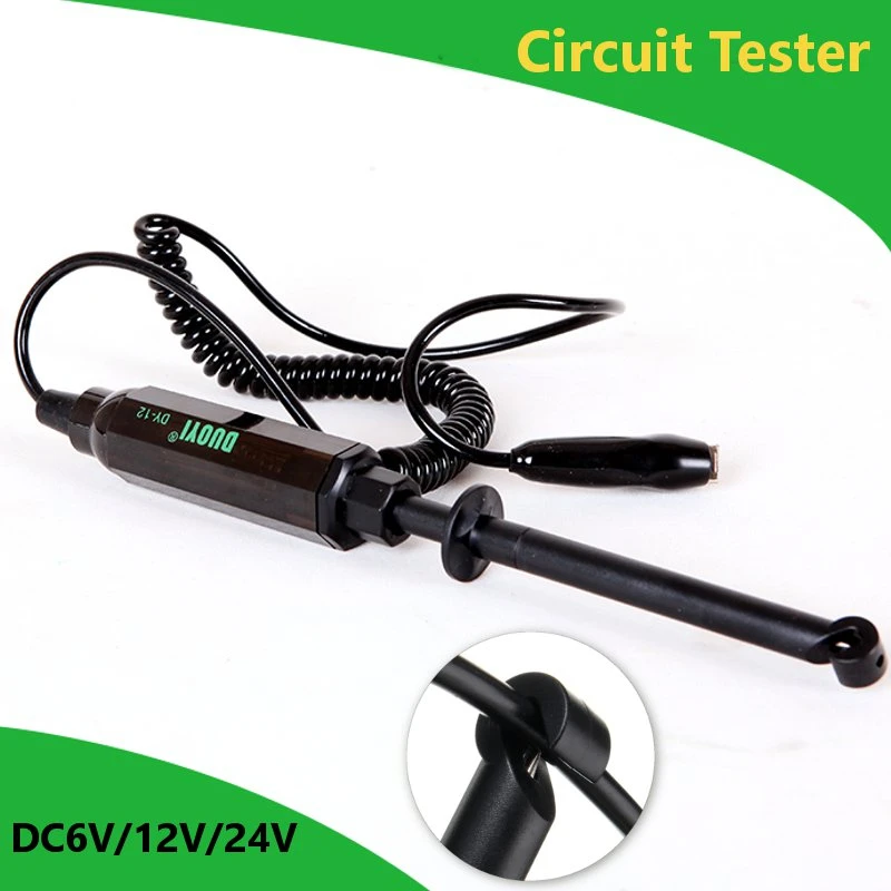 

DC6V/12V/24V Car Circuit Tester Probe Light System Test Probe Lamp Voltage Test Pen Detector Copper Diagnostic Tool
