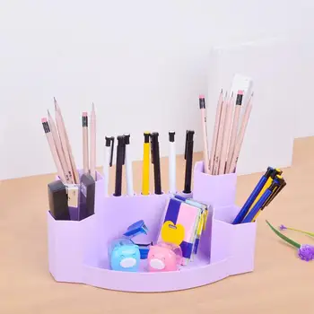 

Rhombus Shaped Plastic Cosmetics Storage Box Drawer Type Dresser Organizer Desktop Makeup Holder (White)