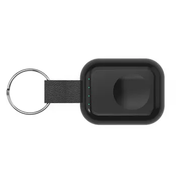 

Portable Keychain Watch Wireless Charger Key Ring Charging Dock Stand For Apple Watch 1 2 3 4 Generation