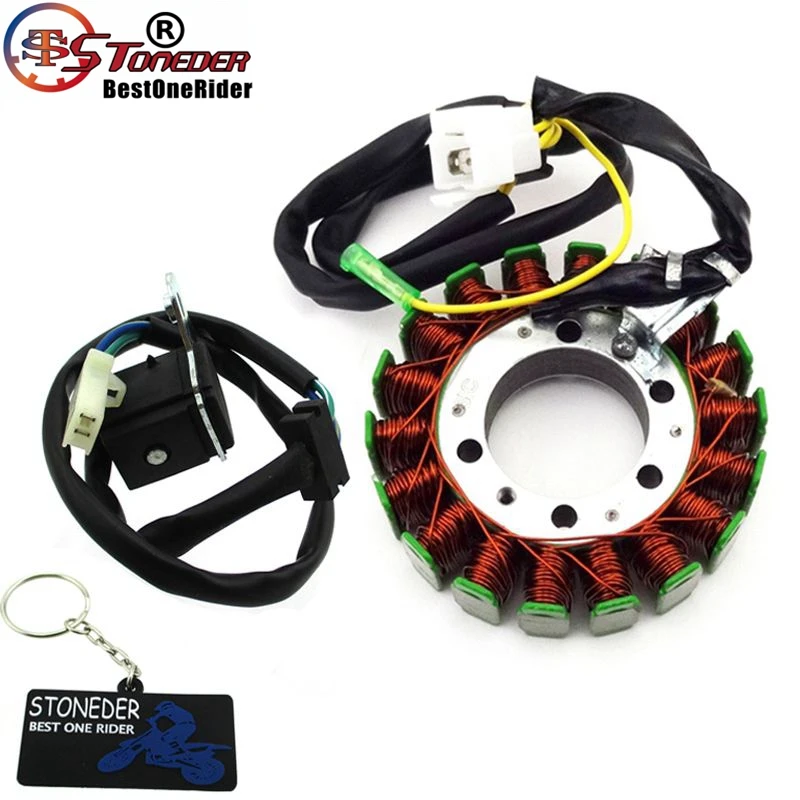 

STONEDER Magneto Stator With Pickup For 250 250cc Go Kart Buggy Dazon BMS Roketa Kinroad Kandi