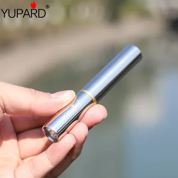 

YUPARD Q5 LED mini Torch Light LED Flashlight 500Lms Stainless Shell 1-Mode multipurpose 10440/1*AAA Rechargeable waterproof
