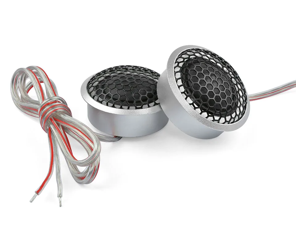 

OllyMurs 2019 New 4Ohm 20W 1Pcs 2Inch Audio Portable Speaker Car Tweeter Treble Speakers XM-05