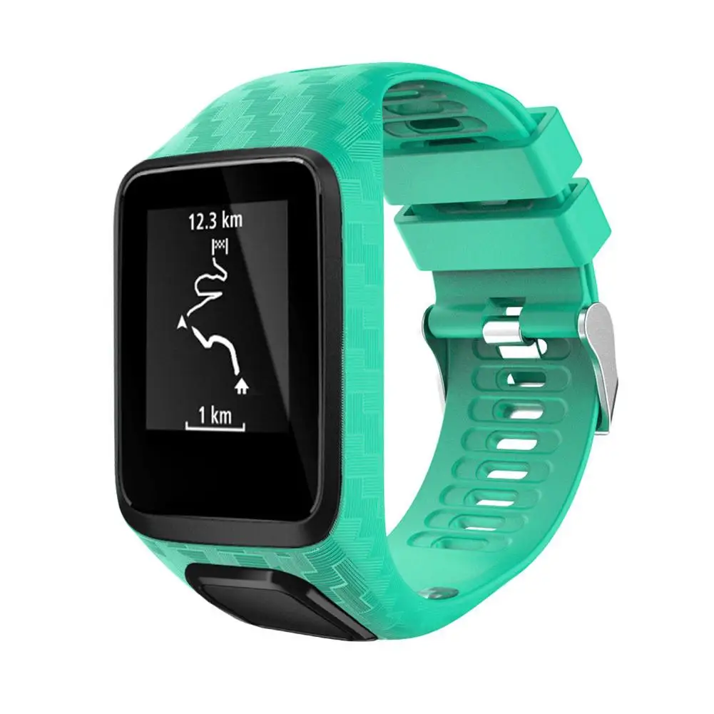 

Adventurer Golf Player 2 Sports GPS Running Intelligent Bracelet With TomTom Runner 23 Spark 3 Silicone Watch Belt Wrist