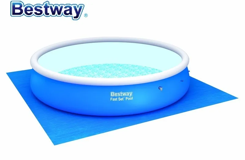 58031 Bestway 579*579 см тканый матрас для бассейна пластиковая ткань 549 19 'квадратная