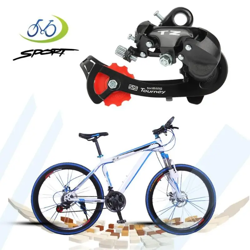 دراجة هوائية جبلية سبائك الألومنيوم 6 7 سرعة TZ50 الخلفية Derailleur دراجة أجزاء المساعدون ل الدراجات المنتجات دراجة هوائية جبلية سبائك الألومنيوم 6 7 سرعة TZ50 الخلفية Derailleur دراجة أجزاء المساعدون ل الدراجات المنتجات