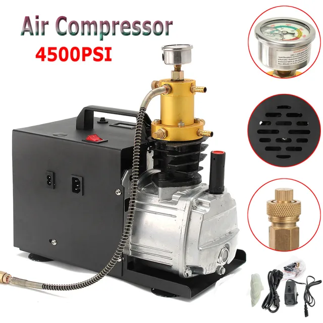 Buy New 220V 300BAR 4500PSI High Pressure Air Pump PCP