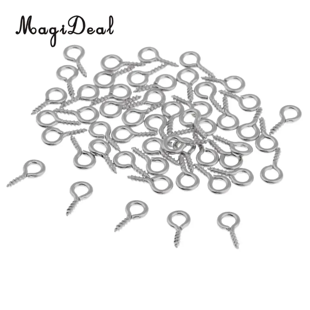 

50pcs Boilie Bait Screw Pop Up Peg for Carp Fishing Hair Rigs Chod Rigs, Ronnie Rigs 8mm 10mm 15mm