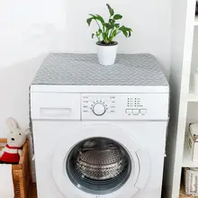 Многоцелевой пылезащитный чехол для стиральной машины из хлопка и льна для холодильника