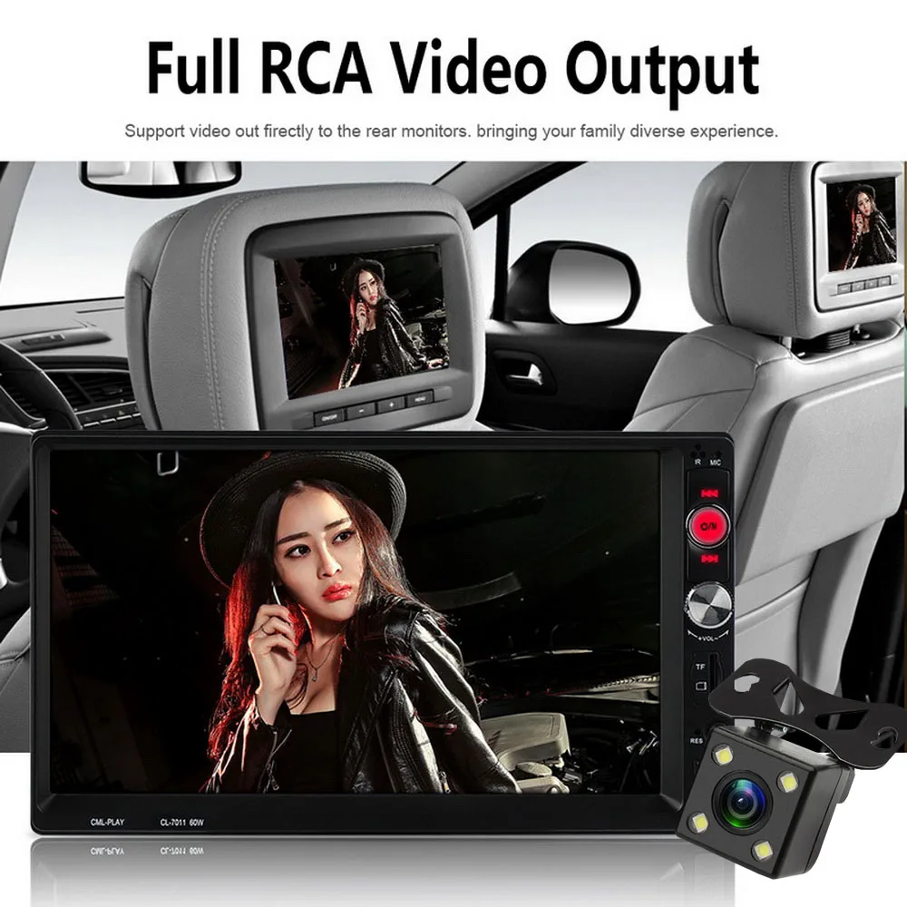 

Mirrorlink FM Cam Car Stereo Touch Screen MP5 Bluetooth Auto audio 2 din Autoradio Multimedia Player 2DIN