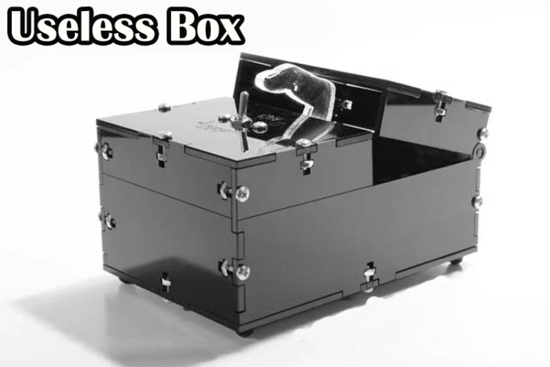 1Piece Useless Box DIY Kit Useless Machine Birthday Gift Toy Gadget