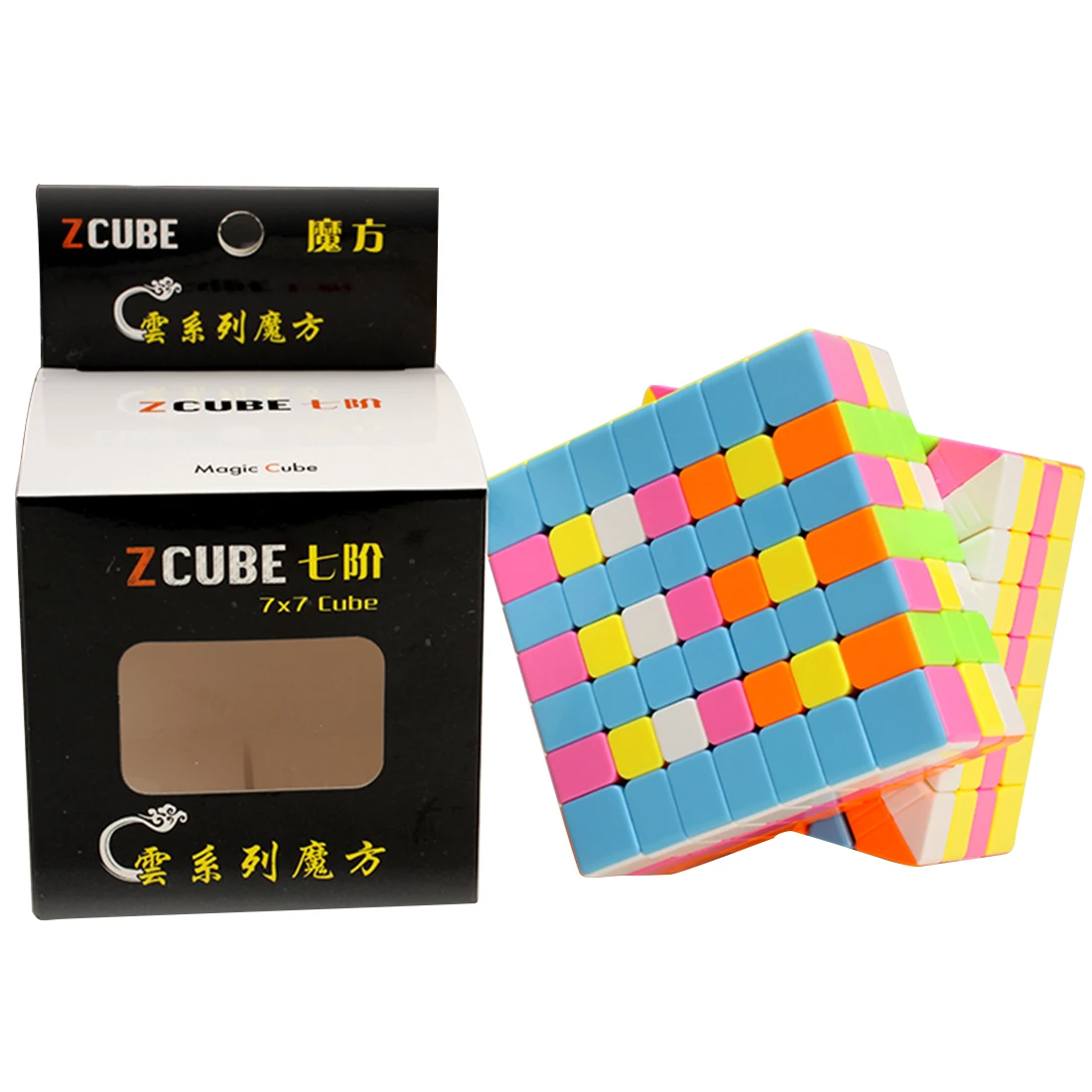 

ZCUBE Cloud Series 7x7 Magic Cube Speed Cube Puzzle Toy - Colorful