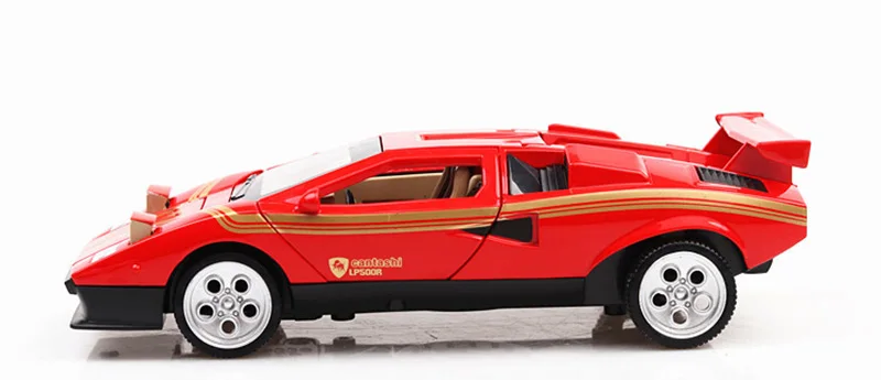 1:32 винтажные LP Countach ножницы дверь литая модель из сплава игрушечные автомобили