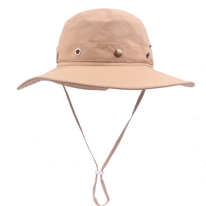 Big Brim Unisex Men Summer Bucket Sun Hat Packable Women Sunhat Outdoor