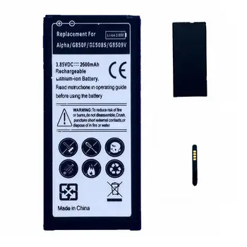 

EB-BG850BBE Battery for Samsung Galaxy Alpha G850F G8508S G8509V G850 G8508 G850T G850V G850M Rechargeable batteries bateria