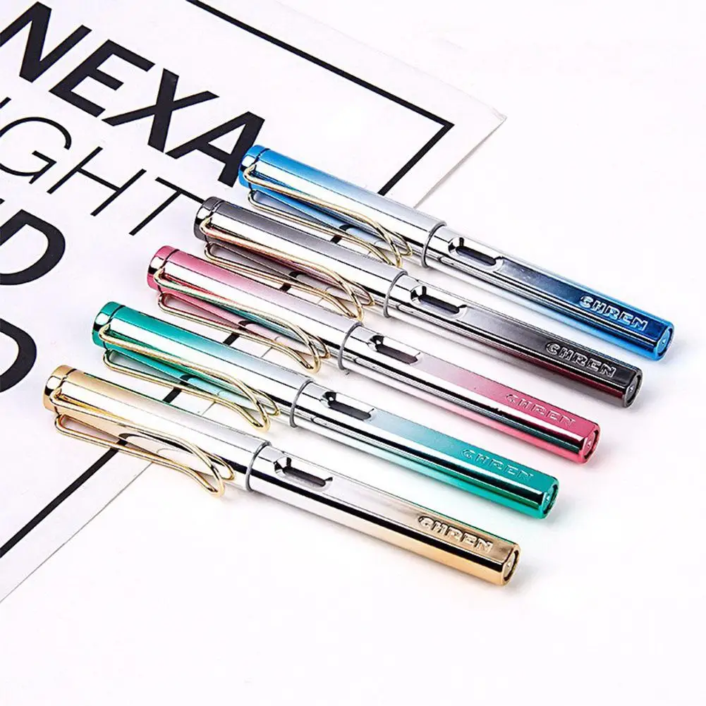 

Adeeing Fashion Gradient colorful fountain pen 0.38mm Smooth Tip - Single - Random Color r20