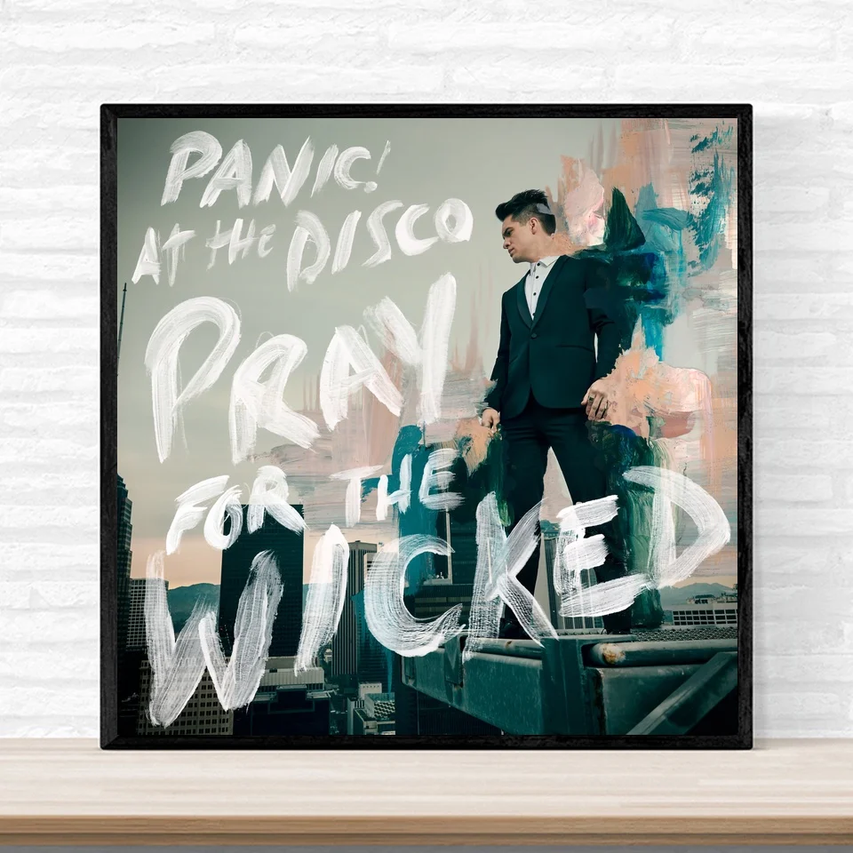 Panic At The Disco Pray for The Wicked Music Album Cover Poster Print on Canvas Wall Art Home Decor No Frame Panic At The Disco Pray for The Wicked Music Album Cover Poster Print on Canvas Wall Art Home Decor No Frame