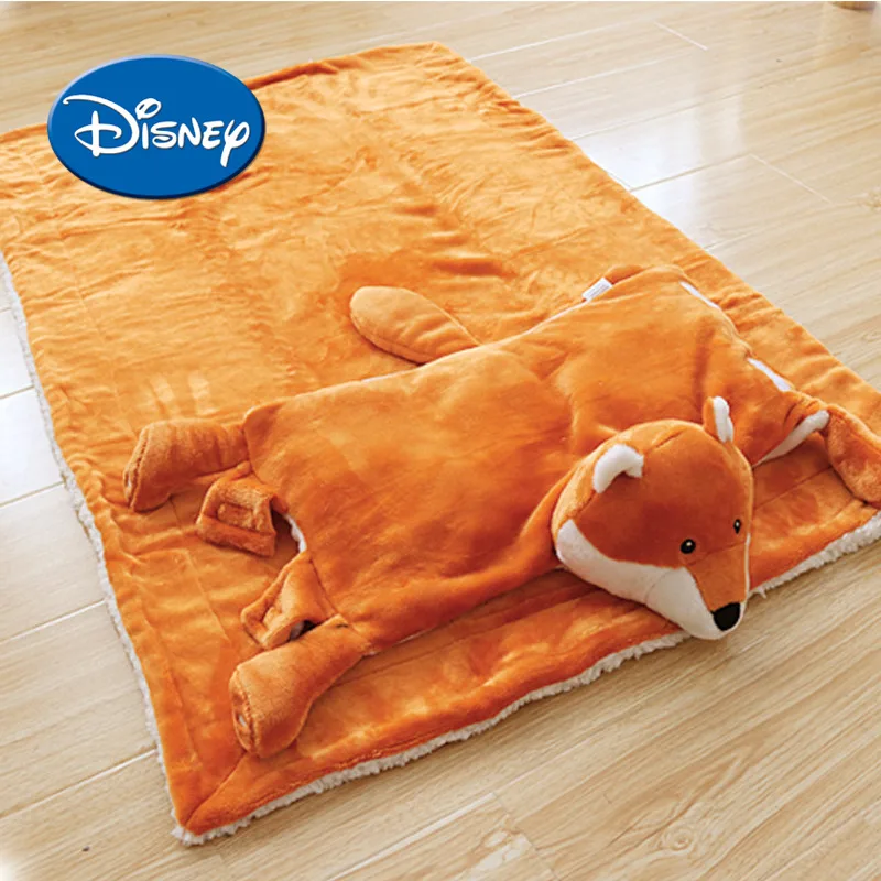 

Disney Cartoon Thick Animal Blanket Spring Autumn Winter Cartoon Double-deck Thickening Baby Blanket