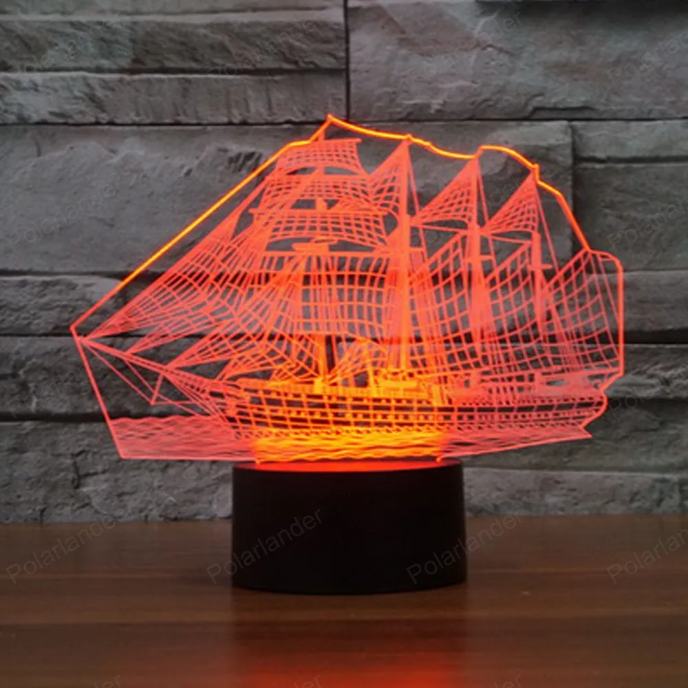 3d lights touch night light LED Lamp gifts Christmas atmosphere table lamp colorful visual | Автомобили и мотоциклы
