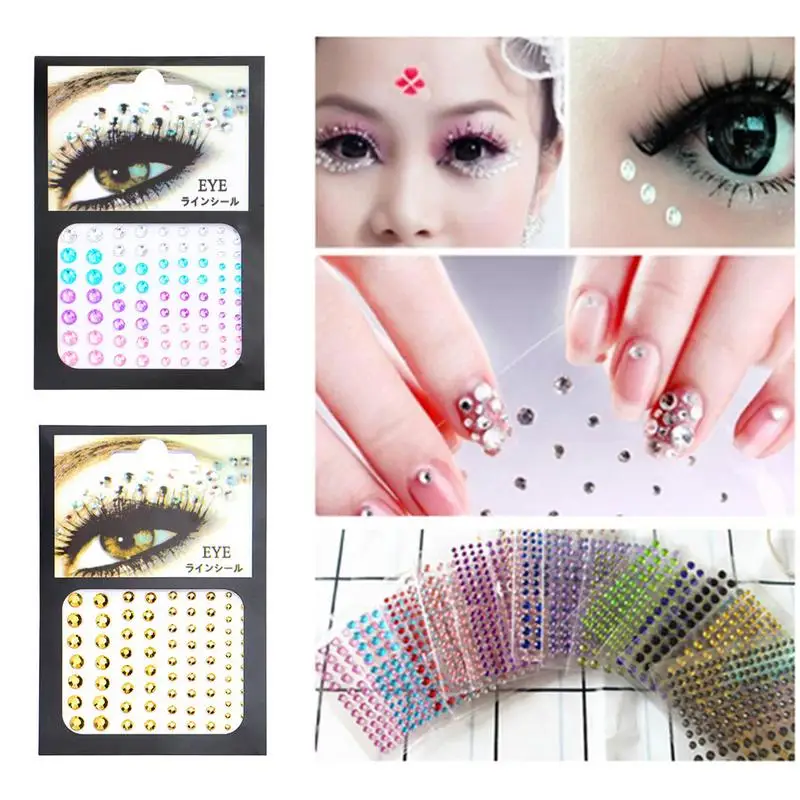 Rhinestone Sticker Tattoo Stick Drill DIY Eye Stick Drill One-time Tattoo Body Painting Beauty Products Makeup Tools Rhinestone Sticker Tattoo Stick Drill DIY Eye Stick Drill One-time Tattoo Body Painting Beauty Products Makeup Tools