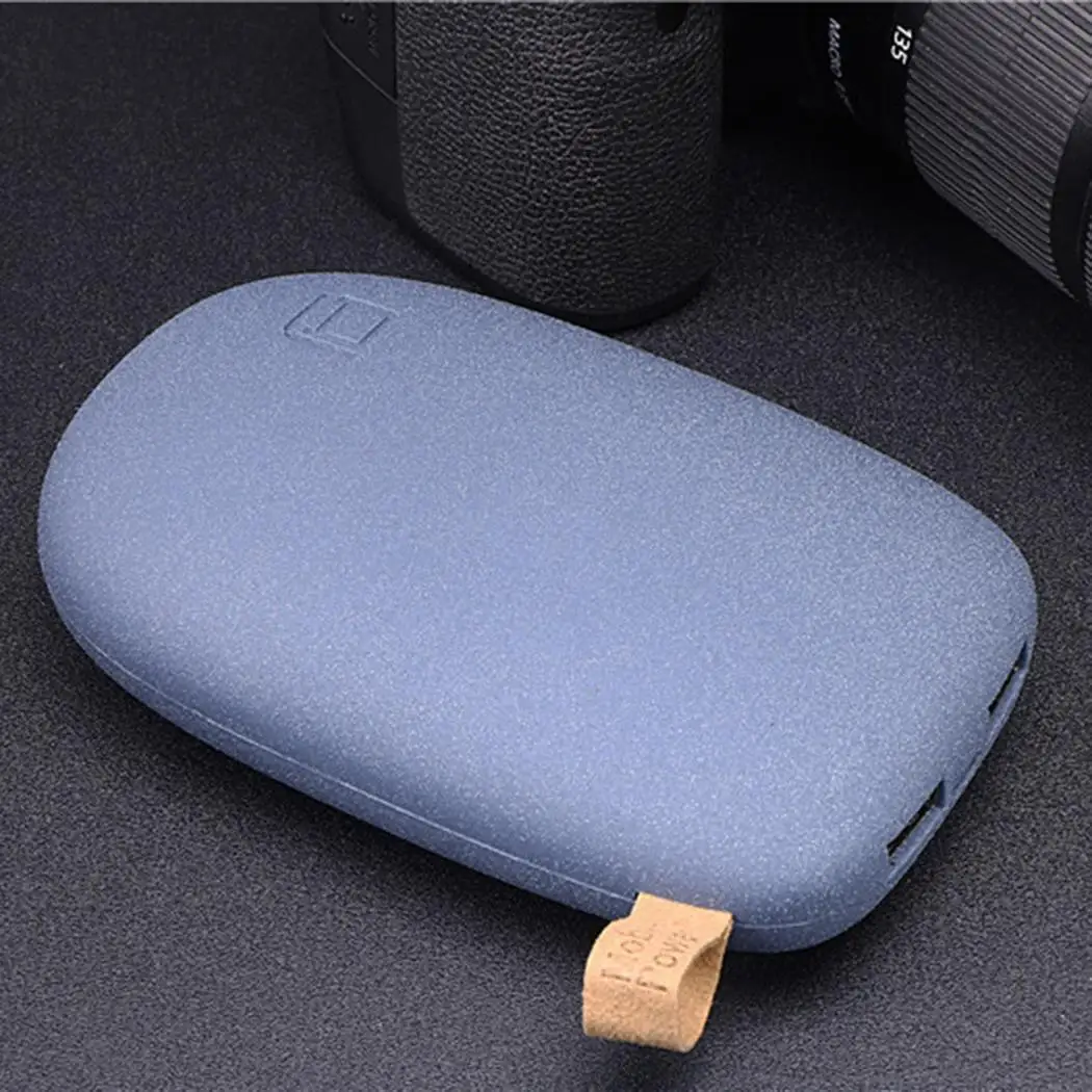 Модный милый портативный двойной USB 80% выход ручной быстрой зарядки внешний