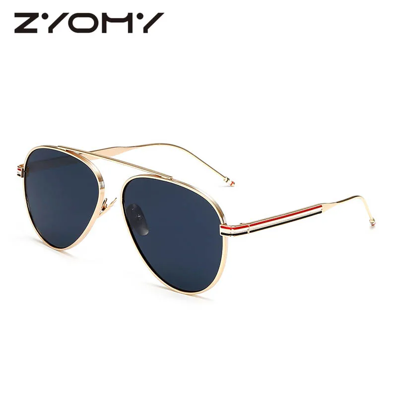 Овальные зеркальные очки фирменные дизайнерские линзы Toad Oculos de sol женские очки для вождения мужские солнцезащитные очки с металлической оправой