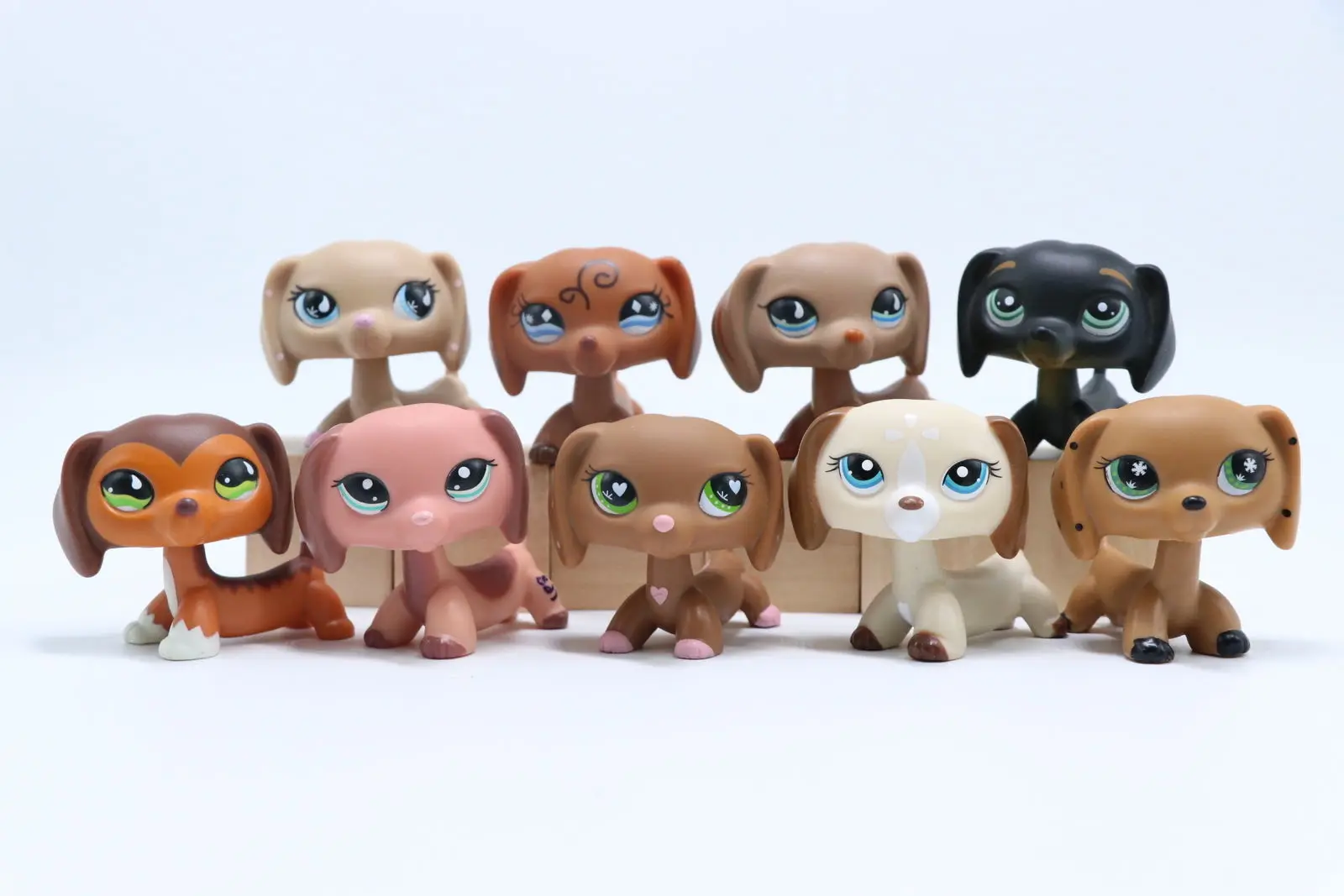 

Cartoon Animals Dachshund Dog #909 #518 #675 #932 #325 #2046 #1491 #556 Rare Total 9PC Collcetion Best Gift