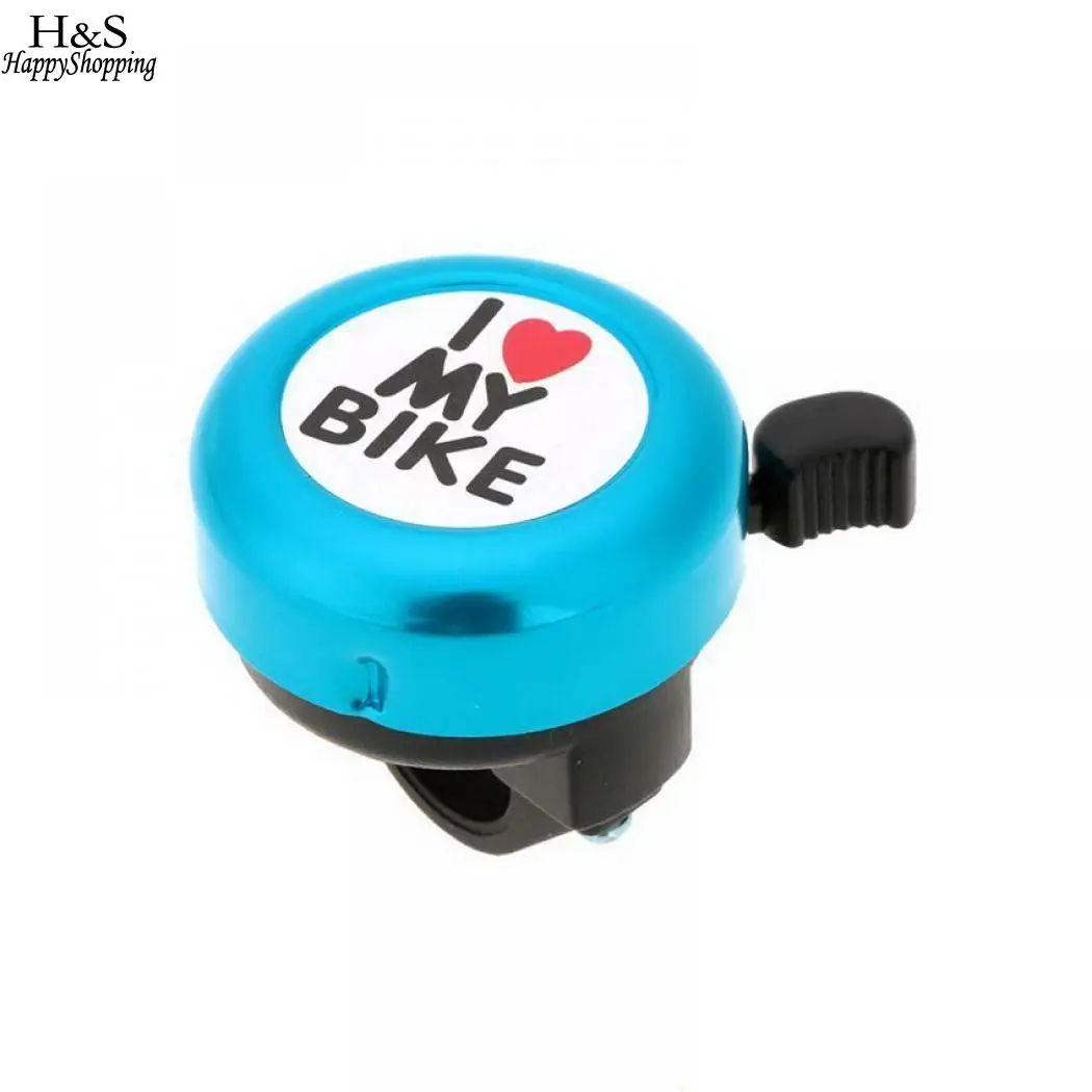 

Round Bicycle Letter Alloy bike Loud on Bike Easy Heart Cute your Accessory to Mini Clear Bell Aluminum install